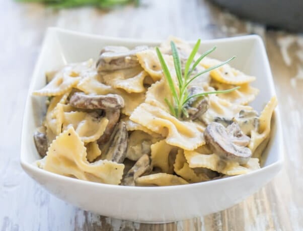 vegan stroganoff