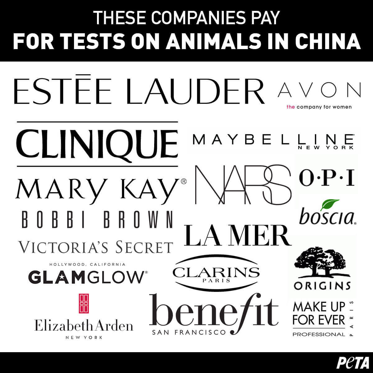These Companies Test on Animals. Which Brands Made The List? | PETA
