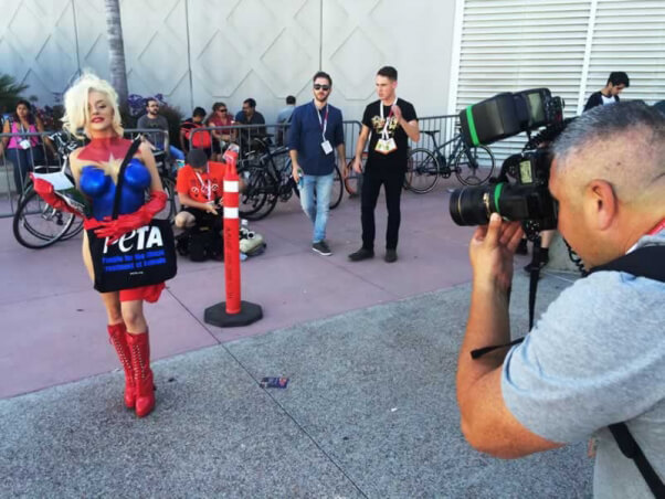 Courtney Stodden as Captain Marvel