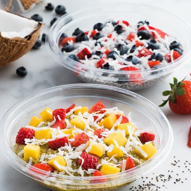 New Vegan Jamba Juice Item Alert! Chia Pudding Cups PETA