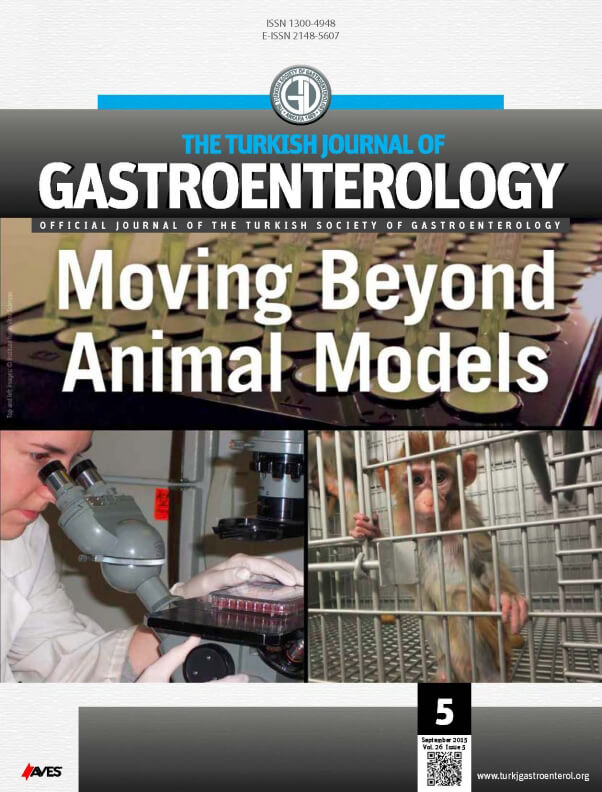 Turkish Journal of Gastroenterology Cover