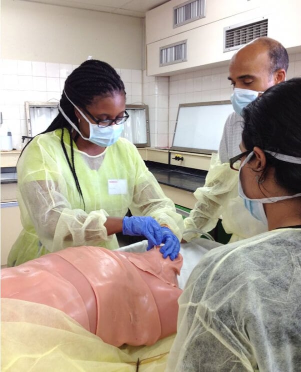 Trinidad ATLS course with TrauMan