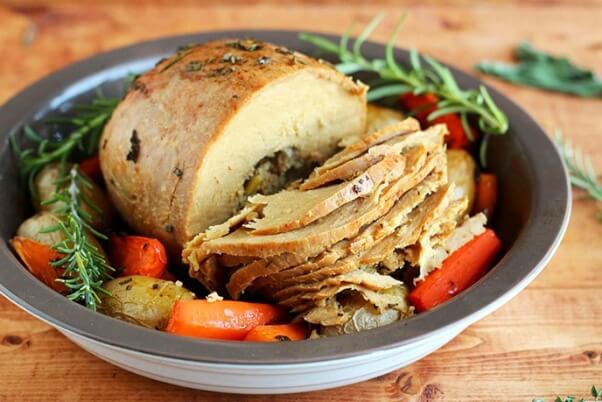 How to Cook a Tofurky Roast I Love Vegan