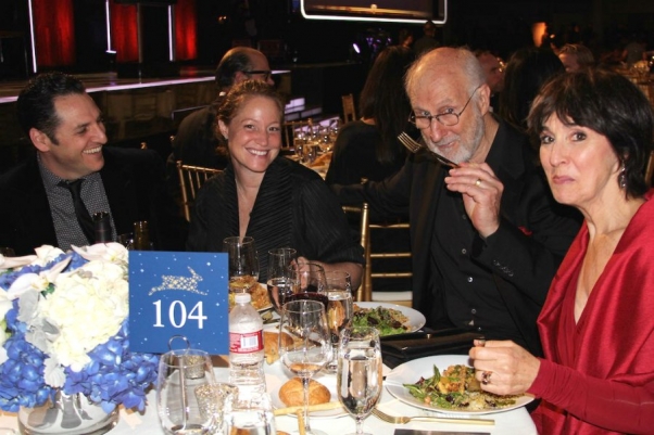 James Cromwell and Company Enjoying PETA Gala Dinner