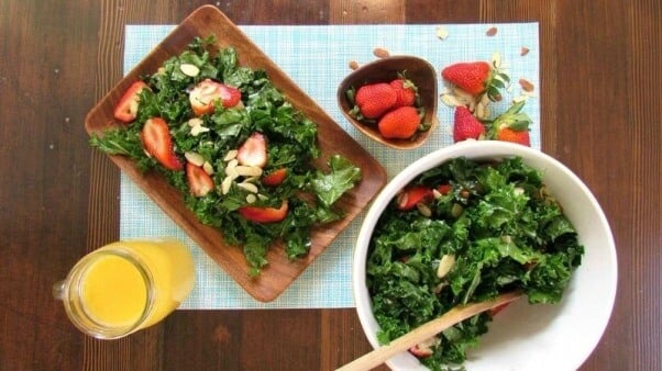 Strawberry-Almond-Salad