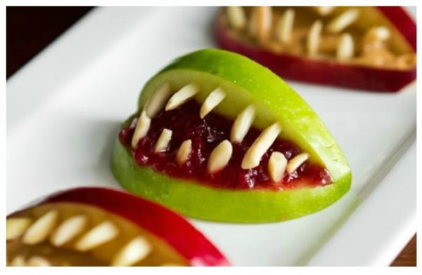 apple mouth halloween recipeJPG