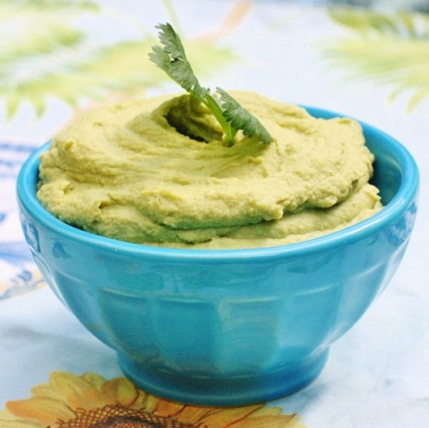 cilantro hummus