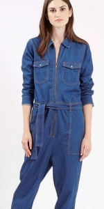 denim jumpsuit