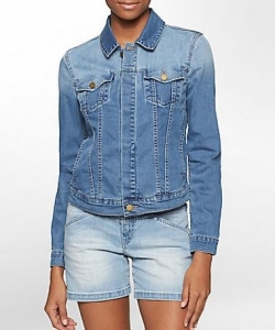 light jean jacket calvin klein