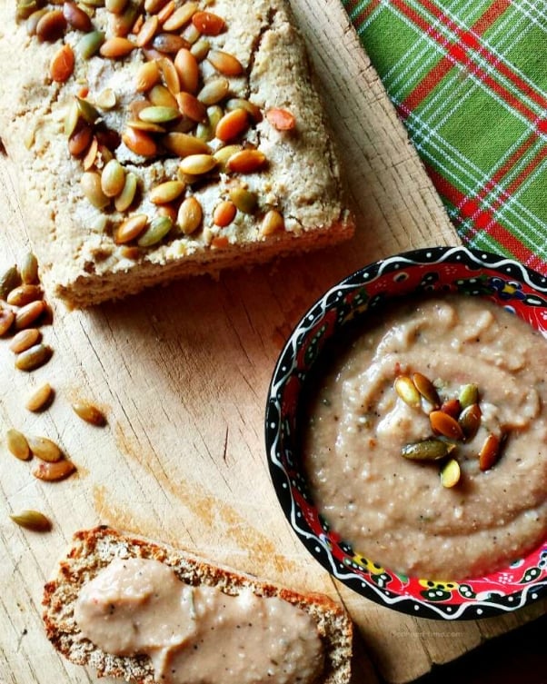 white bean rosemary dip