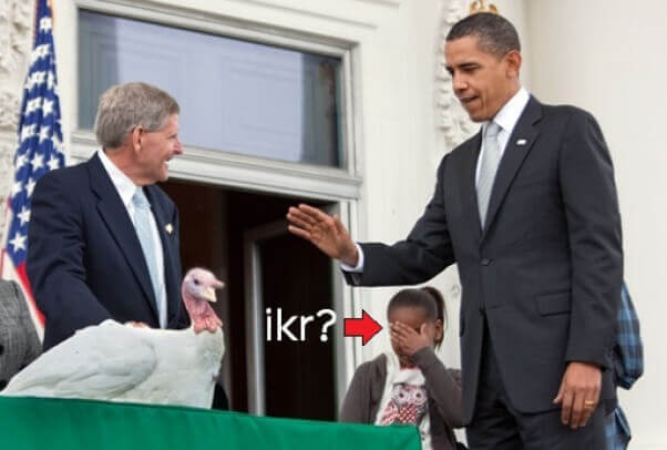 Obama Turkey Pardon got me smh