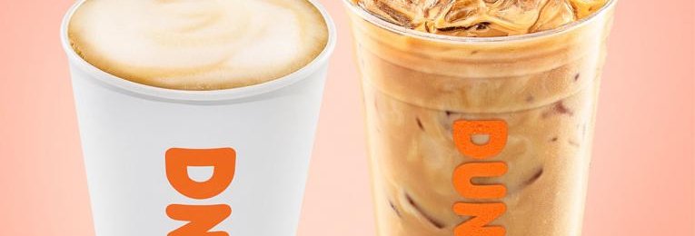 dunkin' oat milk latte