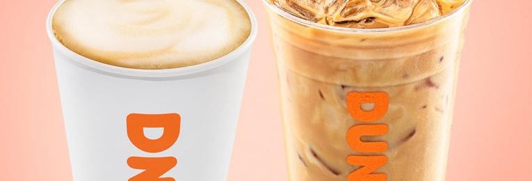 dunkin' oat milk latte