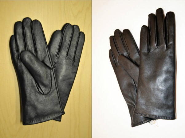 Dog leather vs. cow leather. Can you tell the difference?