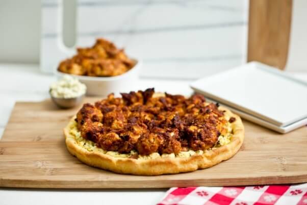 BBQ Cauliflower Pizza