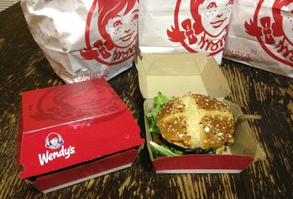 Wendy's Black Bean Burger