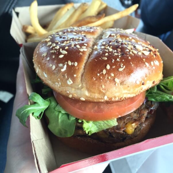 Wendy's Vegan Black Bean Burger