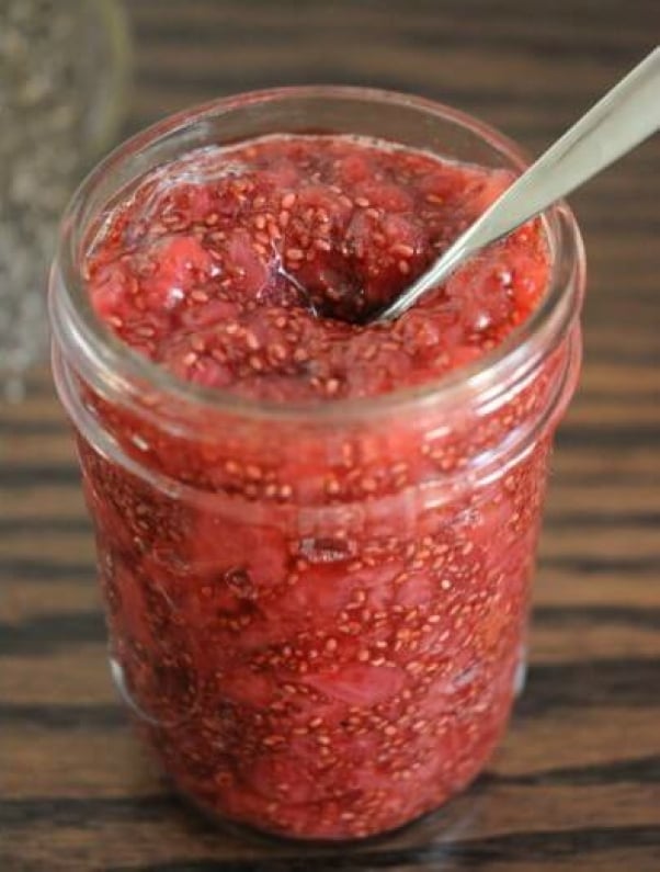 Chia seed jam