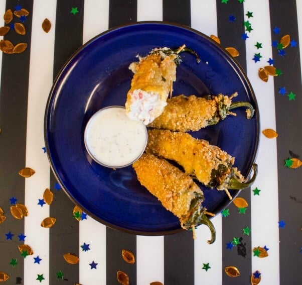 Vegan Jalapeno Poppers from Above