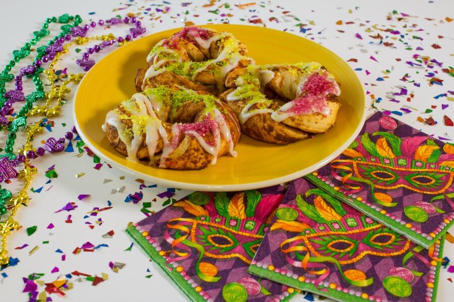 Your Mardi Gras Celebration Won’t Be Complete Without These Vegan King Cakes