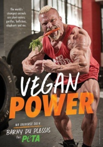 barny vegan power ad