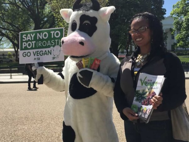 PETA at 420 demonstration in Washington, D.C.