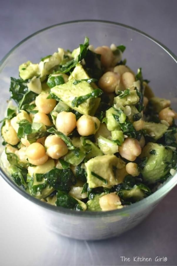 Kale-Chickpea-Avocado-Salad-The-Kitchen-Girl