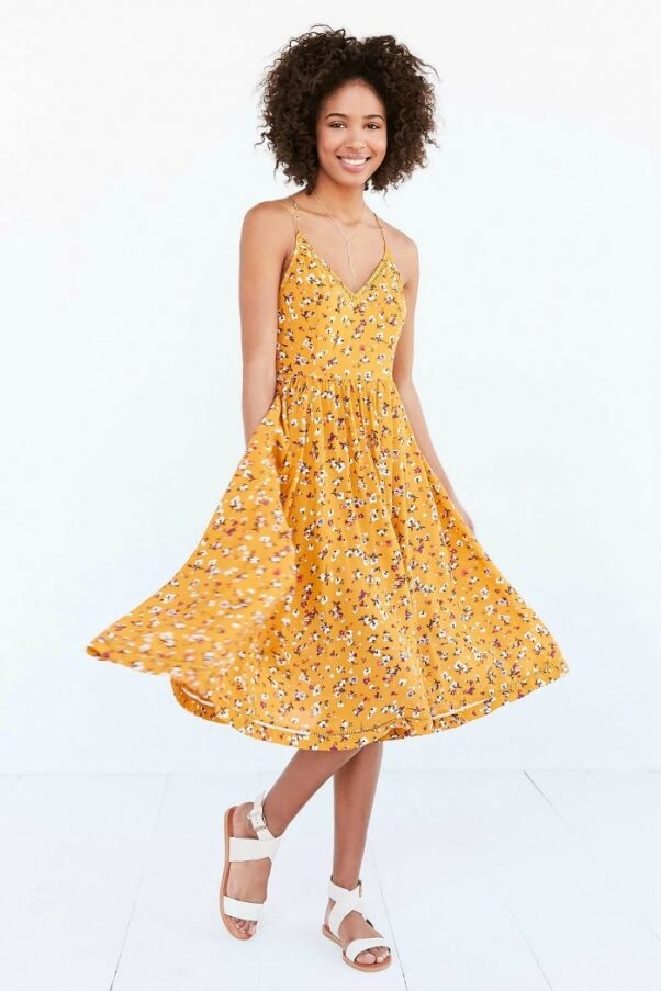 Midi Dress Urban Outfitters
