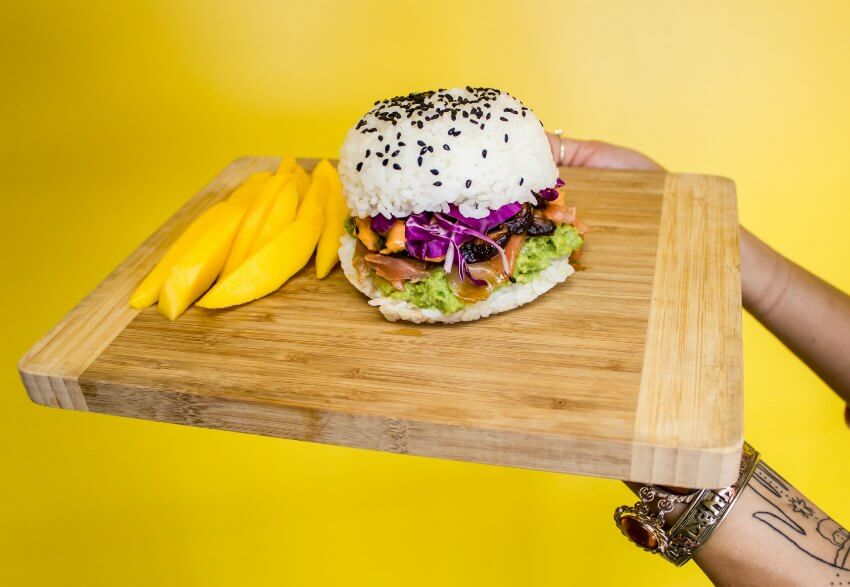 Sushi Burger (Vegan + Gluten-Free)