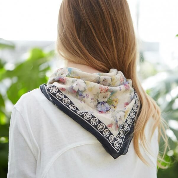 cotton garden bandana