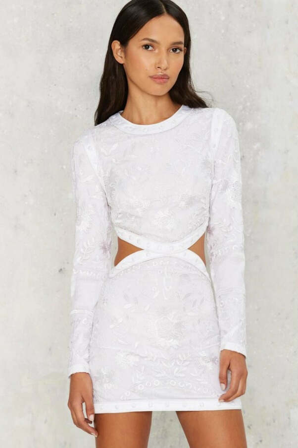 nasty gal cutout dress