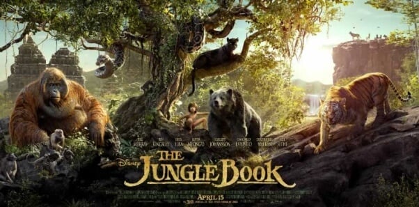 "The Jungle Book" promotional poster