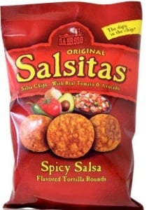 Original Salsitas Spicy Salsa Flavored Tortilla Rounds