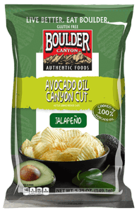 Boulder Canyon Avocado Oil Canyon Cut Jalapeño Chips