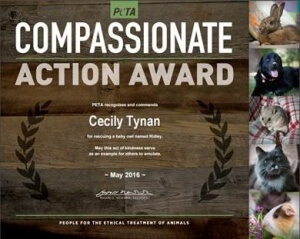 compassionate action award phili weatherwoman
