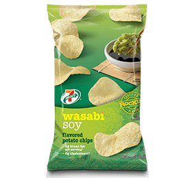 7-Eleven Select Wasabi Soy Flavored Potato Chips