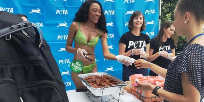 Photo of the Day: ‘Lettuce Ladies’ Help Congress Pig Out