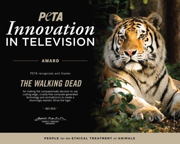 PETA Innovation in television award - The Walking Dead