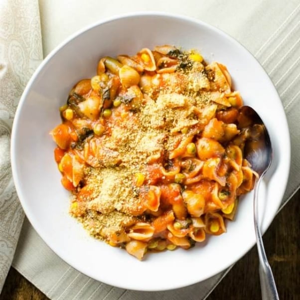 Rice-Cooker-Pasta-and-Veggies