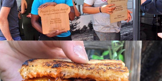 First Vegan Grilled Cheese Competition Wins Over Los Angeles