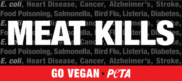 Meat Kills billboard 2016