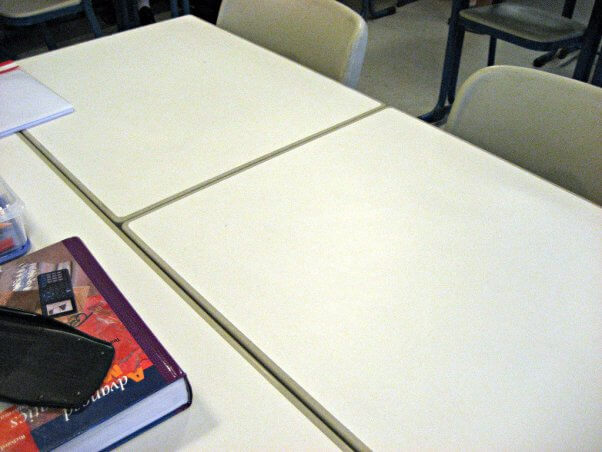 tables at school