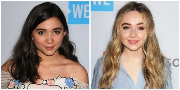 Rowan Blanchard and Sabrina Carpenter