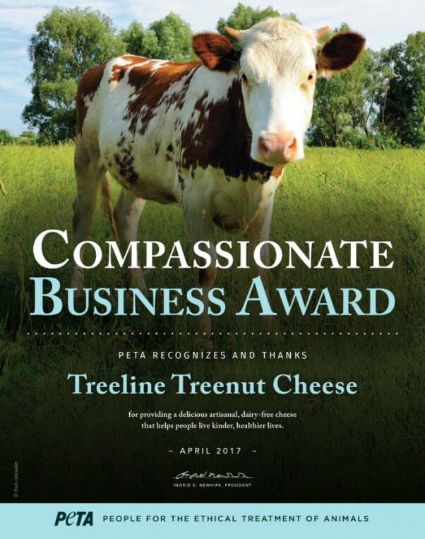 An award for Treeline Cheese company