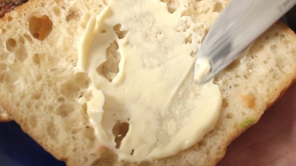 Vegan Mayo Spread Bread