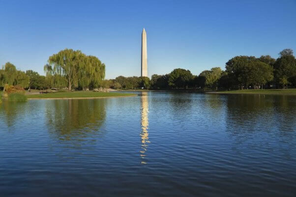 Constitution Gardens Pond