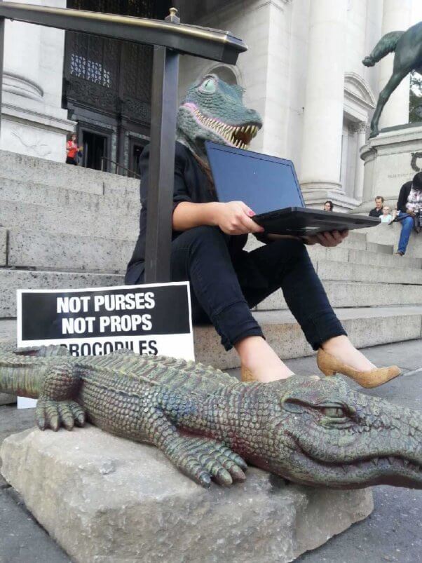 Demo at American Museum of Natural History