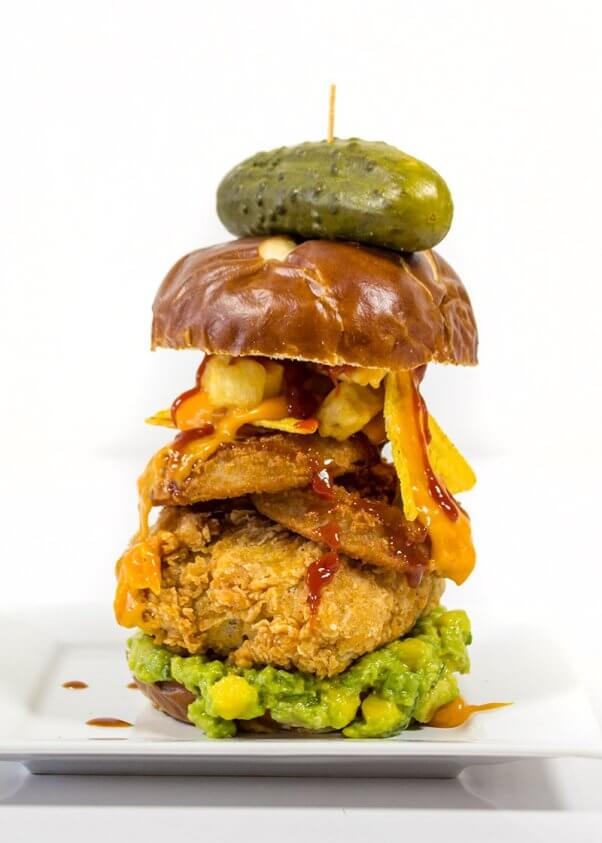 stacked-vegan-burger