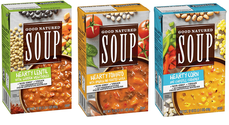 New soups promote transparency in packaging and ingredients, 2019-10-07