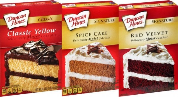 Accidentally Vegan Duncan Hines Boxed Cake Mix